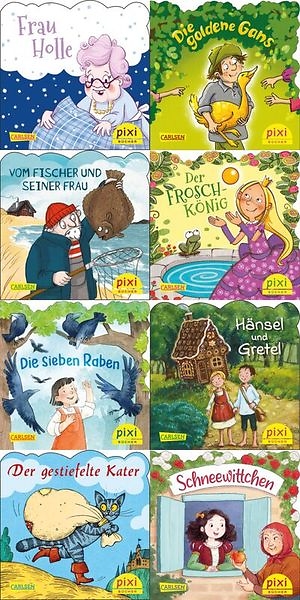 Kinderbuch, Bildersammlung, Pixi-Bücher, Comicstil, Fabelwesen