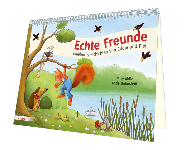 Echte Freunde - Kniebuchgeschichten von Eddie und Piet