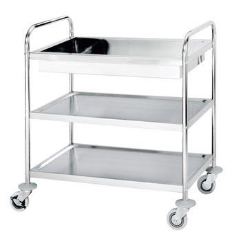 Servier- & Abräumwagen