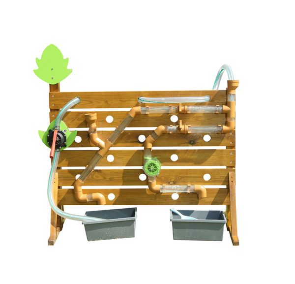 tropfhilfe, kletterwand, hobbywerk, pumpensystem, rohrleitungsbau