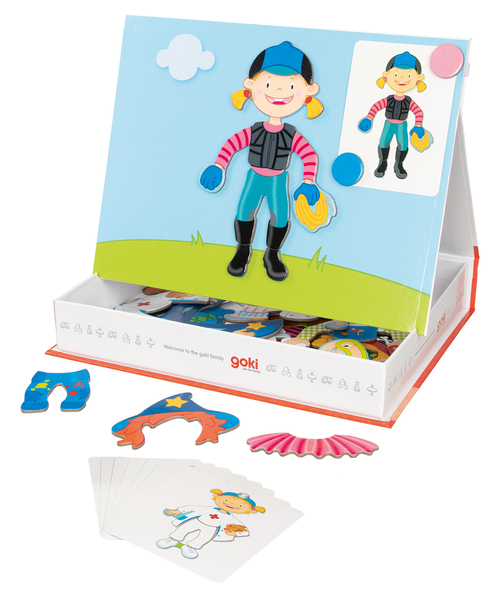 GOKI Mädchen Verkleiden Magnetspiel (SONDERANGEBOT)
