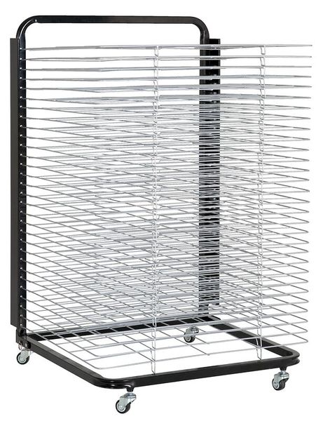 Kühlgestell, Wägeschrank?, Rack, Stahlkonstruktion, Rollwagen