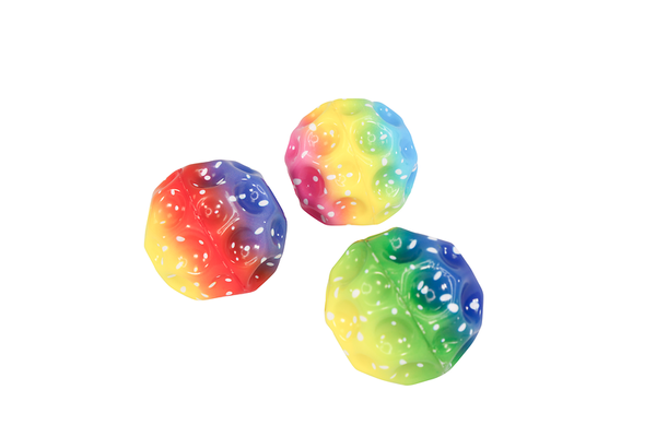 Bunter Hüpfball „Crazy Bounce“,  Ø 6,5 cm, 1 Stück