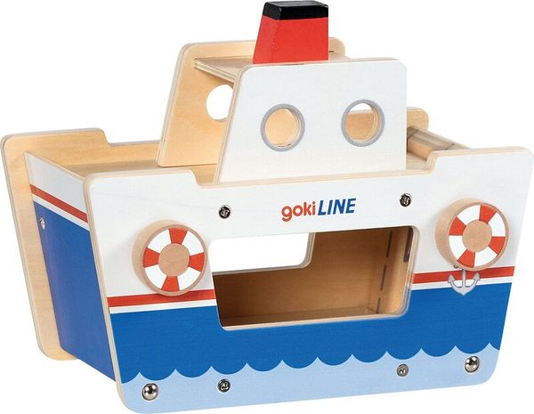 Holzspielzeug, Schiffsfenster, Schiff, Kamera, GokiLINE