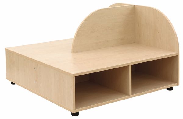 Holzregal, Wohnzimmertisch, Couchtisch, Offenes Regalfach, Bücherregal