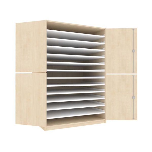 Bildertruhe, Modell B10, 12 Einlegeböden, für Papierformat bis 100 x 70 cm Bildertruhe, Modell B10, 12 Einlegeböden, für Papierformat bis 100 x 70 cm