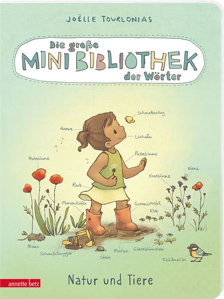 Buchpaket: Die große Mini-Bibliothek der Wörter (Pappbilderbücher)