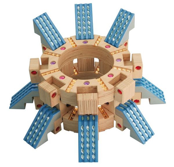 REGENBOGENLAND Wasserfälle, 12 Bausteine + Kasten REGENBOGENLAND Wasserfälle, 12 Bausteine + Kasten