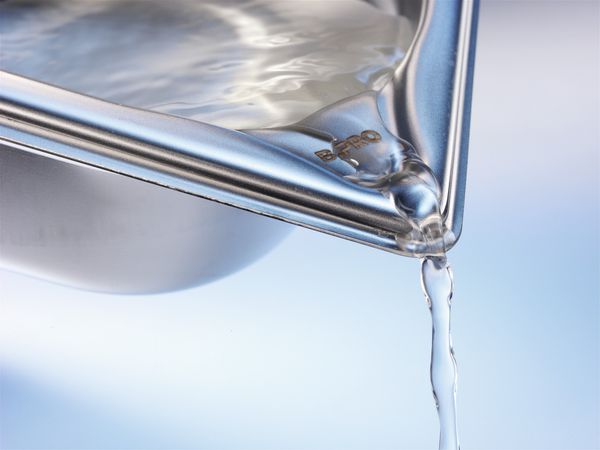 Blanco GN-Behälter aus Edelstahl, verschiedene Größen