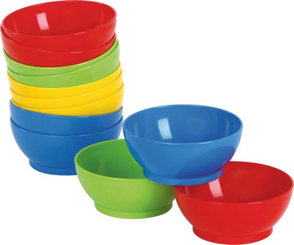 Schüssel, Schüssel-Set, Plastic, Multicolor, Bambinischüssel