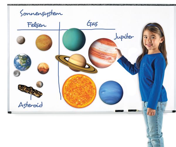 Planeten, magnetisch, 12-tlg. Planeten, magnetisch, 12-tlg.