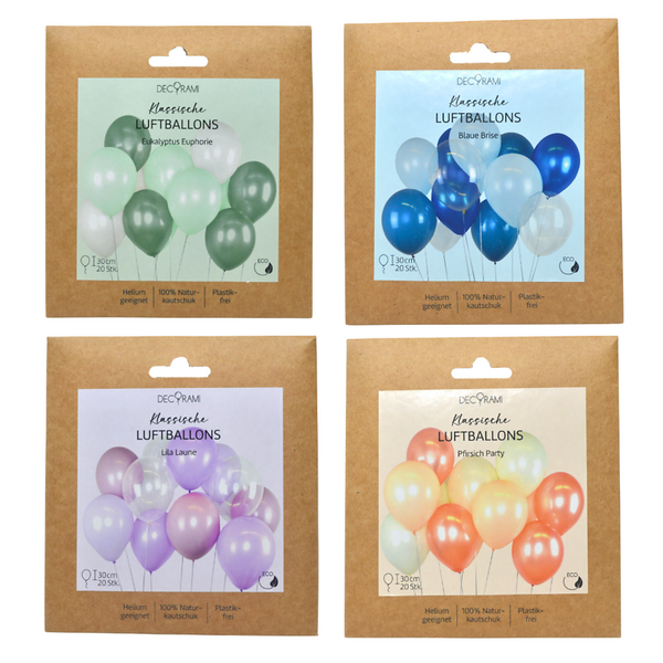 Trendfarben Luftballon-Set