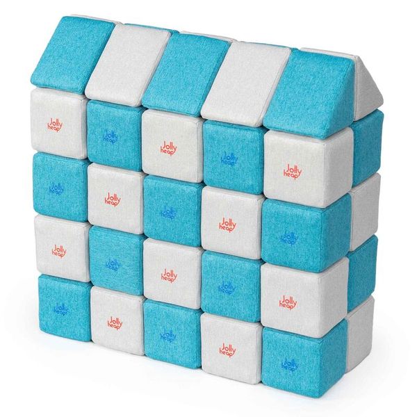 JOLLY HEAP Magnetbausteine, versch. Farben, Blockanzahl wählbar