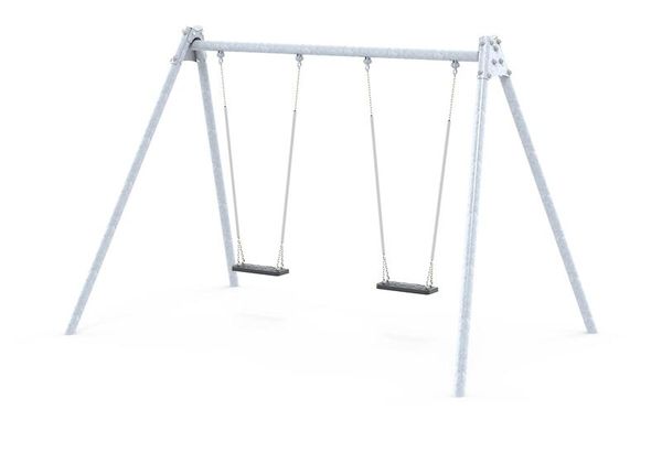 Metallschaukel, 2 Sitze