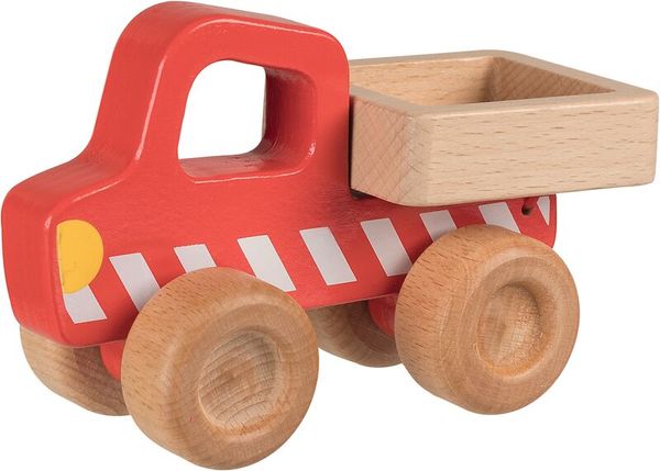 Holzspielzeug, Lastwagen, Kinderspielzeug, Holzwagen, farbig