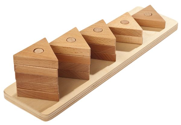 Holzspielzeug, Puzzlespiel, Holzblöcke, Stapelpuzzle, Kreativspielzeug