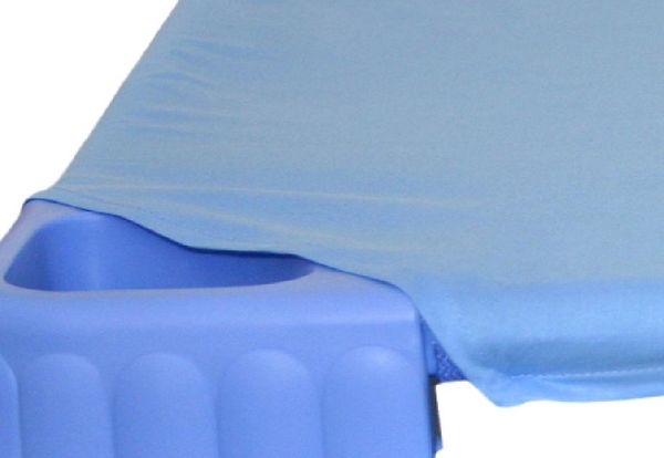 Spannlaken für Kinderliege, 140 cm, blau Spannlaken für Kinderliege, 140 cm, blau