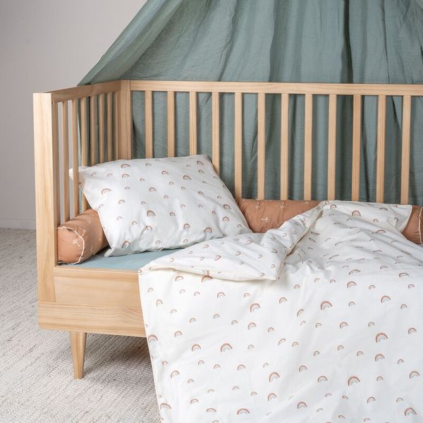 JULIUS ZÖLLNER Bettwäsche Rainbow, 100% Bio-Baumwolle, 100x135 cm JULIUS ZÖLLNER Bettwäsche Rainbow, 100% Bio-Baumwolle, 100x135 cm
