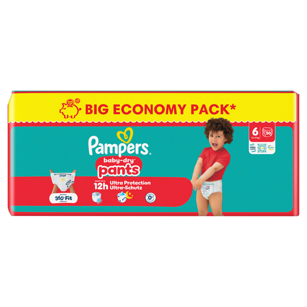 baby diaper,  diaper pants, Pampers, Kinderwindel, Größe 6