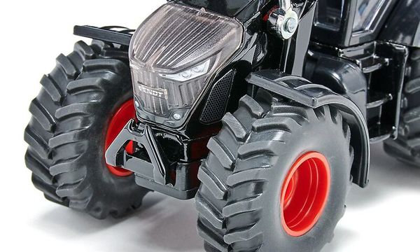 Gummireifen, große Räder, Spielzeugtraktor, Allrad, Schwarz, rot