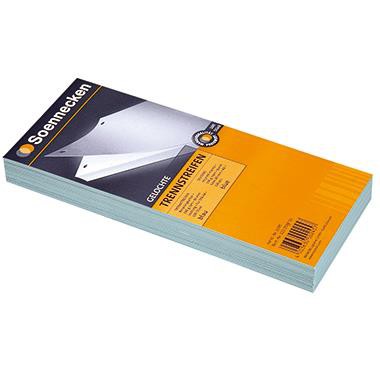Trennstreifen, blau, 100 Stück Trennstreifen, blau, 100 Stück