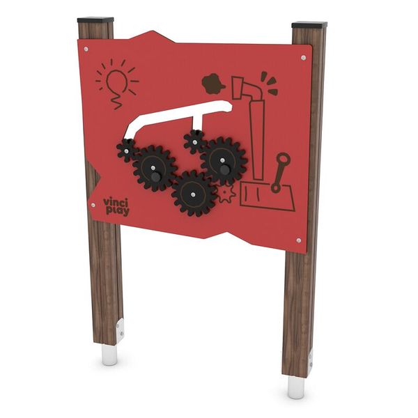 Motorikwand Wooden, verschiedene Motive