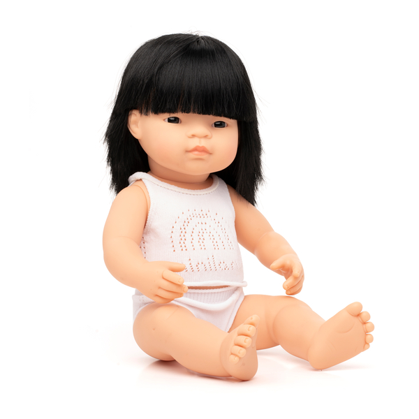 Puppe Mädchen asiatisch - 38 cm Puppe Mädchen asiatisch - 38 cm