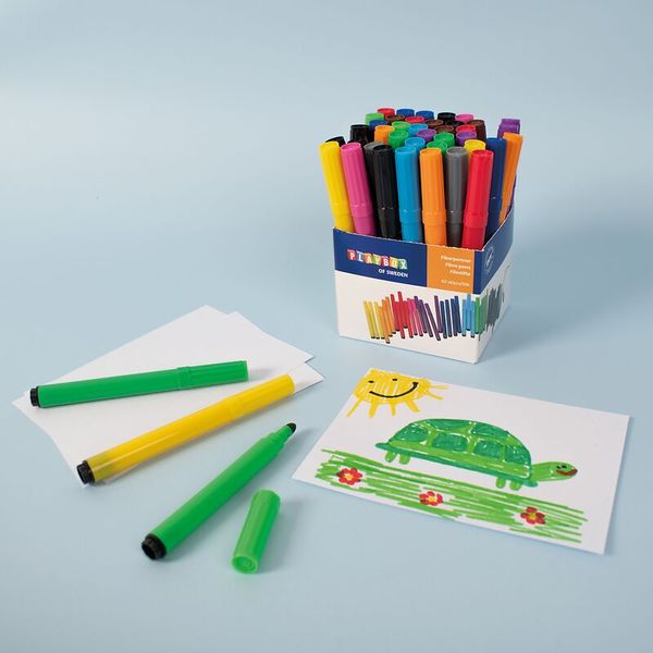 Jumbo Filzstifte, 42 Stück Jumbo Filzstifte, 42 Stück