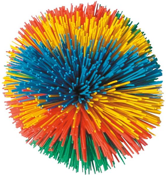 Lackspitze, Schaumball, Kunststoffstilk, Haarball, Pufferball