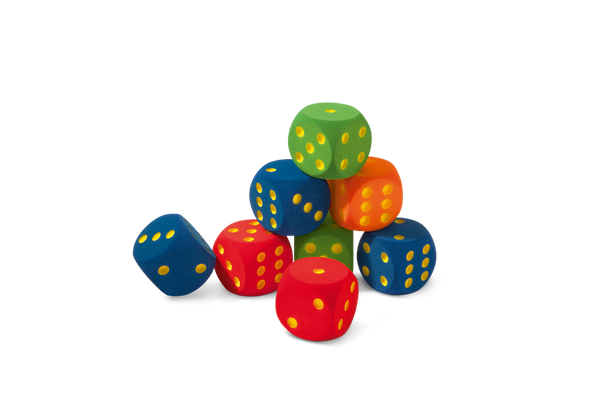 VOLLEY Schaumstoffwürfel, Farbe wählbar