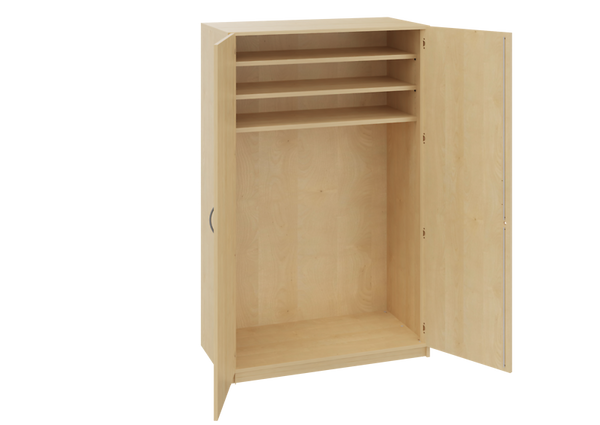 Musikschrank abschließbar, mit 3 Einlegeböden, Dekor wählbar