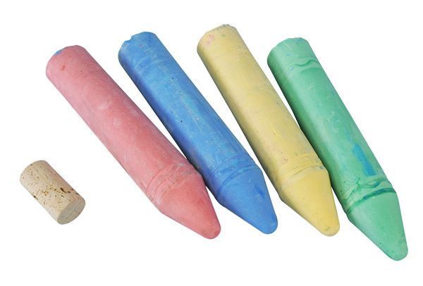 Jumbo Straßenmalkreide (ca. 19 cm), 4 Stück Jumbo Straßenmalkreide (ca. 19 cm), 4 Stück