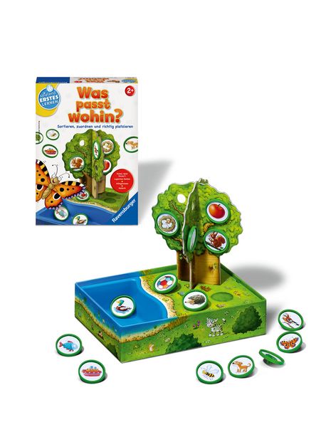 RAVENSBURGER Spielend Erstes Lernen - "Was passt wohin?", ab 2 Jahre RAVENSBURGER Spielend Erstes Lernen - "Was passt wohin?", ab 2 Jahre