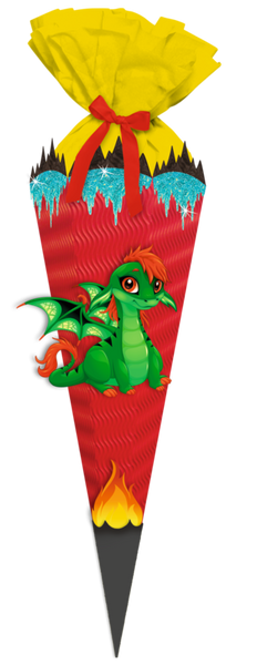 Geschwister-Schultüten-Bastelset Easy Line Drache, 41 cm, 1 Set Geschwister-Schultüten-Bastelset Easy Line Drache, 41 cm, 1 Set