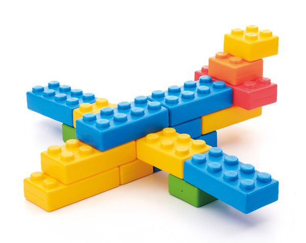 Lego bricks, Konstruktionsspielzeug, Bunte Blöcke, Kreuzgestell, Bausteine