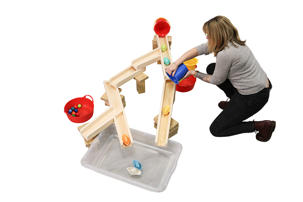 Wasserbahn / Kugelbahn, massives Kiefernholz, 12 Teile, ab 3 Jahre (SONDERANGEBOT) Wasserbahn / Kugelbahn, massives Kiefernholz, 12 Teile, ab 3 Jahre (SONDERANGEBOT)