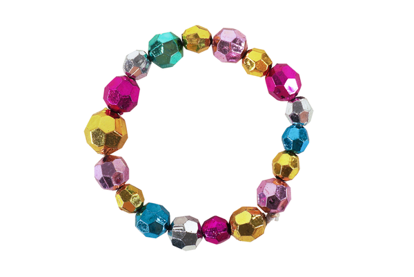 Kunststoffperlen Kristalle, bunt metallic, 2000 Stück Kunststoffperlen Kristalle, bunt metallic, 2000 Stück