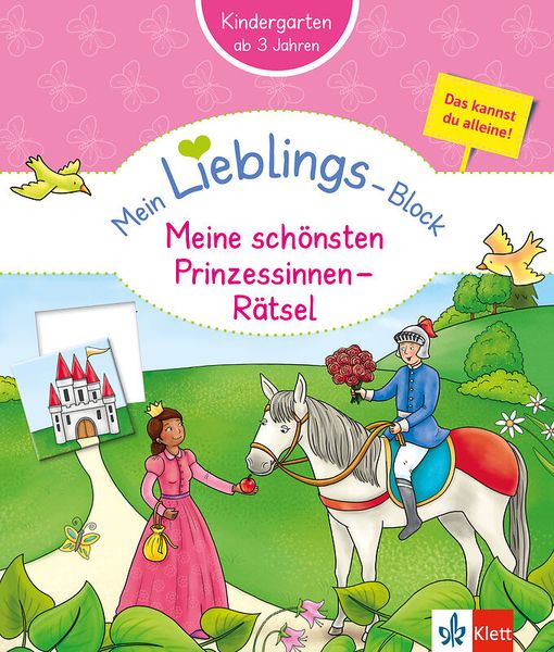 Klett Mein Lieblings-Block Meine schönsten Prinzessinnen-Rätsel