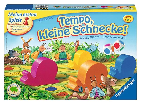 Schnecke, Kugelpuzzle, Spielzeug, Holz, Kinder