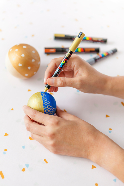 POSCA Stifte 4er Etui-Metallic, extra fein, 0,7 - 1,1 mm