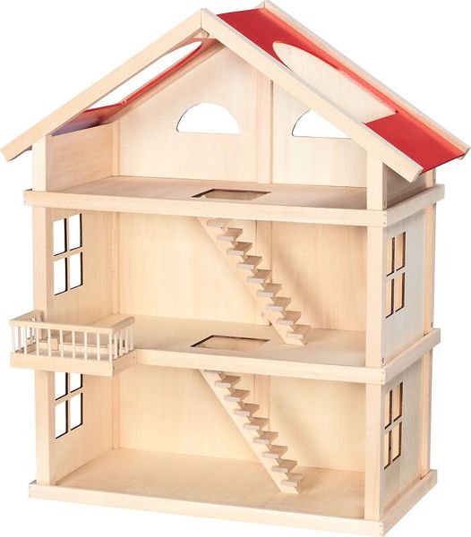 holzhaus, hausmodell, holzspielzeug, miniaturhaus, dachgeschoss