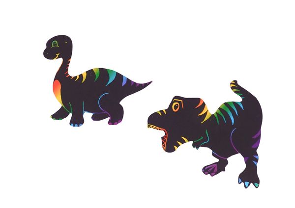 Kiga Set Kratzbilder Dinos & Unterwassertiere, 2 x 12 St. Kiga Set Kratzbilder Dinos & Unterwassertiere, 2 x 12 St.