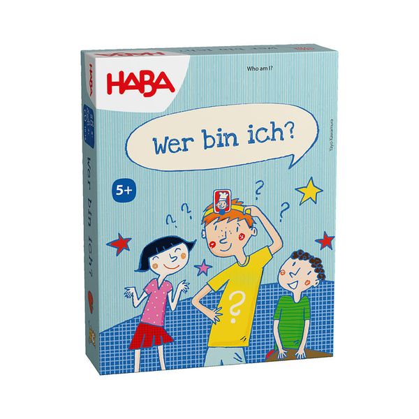 Bildungs-Spiel, Wer bin ich, Kinderspiel, Fragekarten, Familien-Spiel