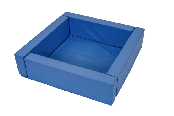 KITAEINKAUF Bewegungsparcours mit Bällebad, Schaumstoff, Kunstleder, 15-teiliges Set