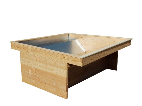 Hochbeet Quadro-Rollibeet, beidseitig unterfahrbar, B: 190 cm, für 4 Personen Hochbeet Quadro-Rollibeet, beidseitig unterfahrbar, B: 190 cm, für 4 Personen