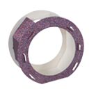 armband, ring, lila, glitzer, rund