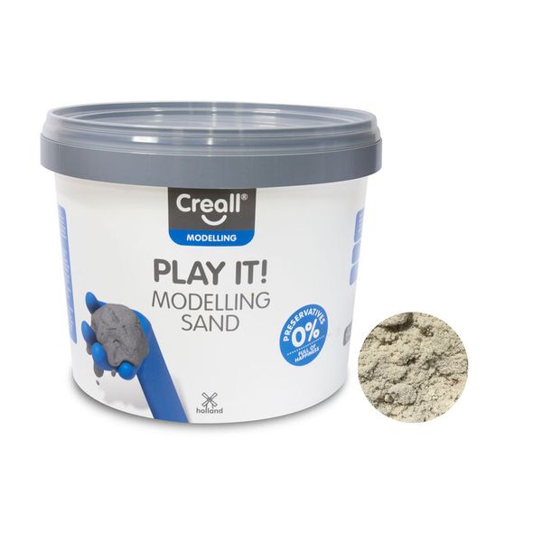 Modelliersand, Knetsand, Sandkasten, Bausand, Play It!