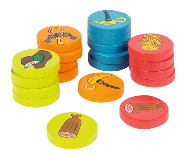 Spiel Banditti, Kombinieren, Sprachförderung, 2-4 Spieler, ab 4 Jahre Spiel Banditti, Kombinieren, Sprachförderung, 2-4 Spieler, ab 4 Jahre