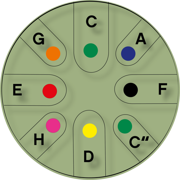 Stahlzungentrommel Tongo-go klein, 8 Zoll, grün Stahlzungentrommel Tongo-go klein, 8 Zoll, grün