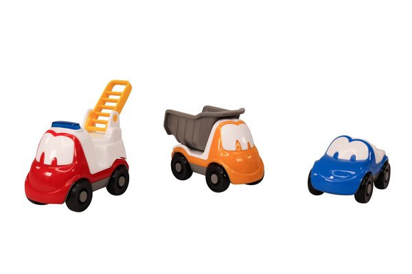 DANTOY Fun Cars, 12er Set, ab 1 Jahr